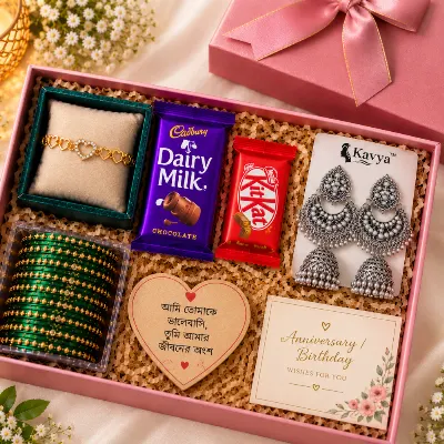 Wrapped with Love & Birthday Wishes – Gift Package Bangladesh