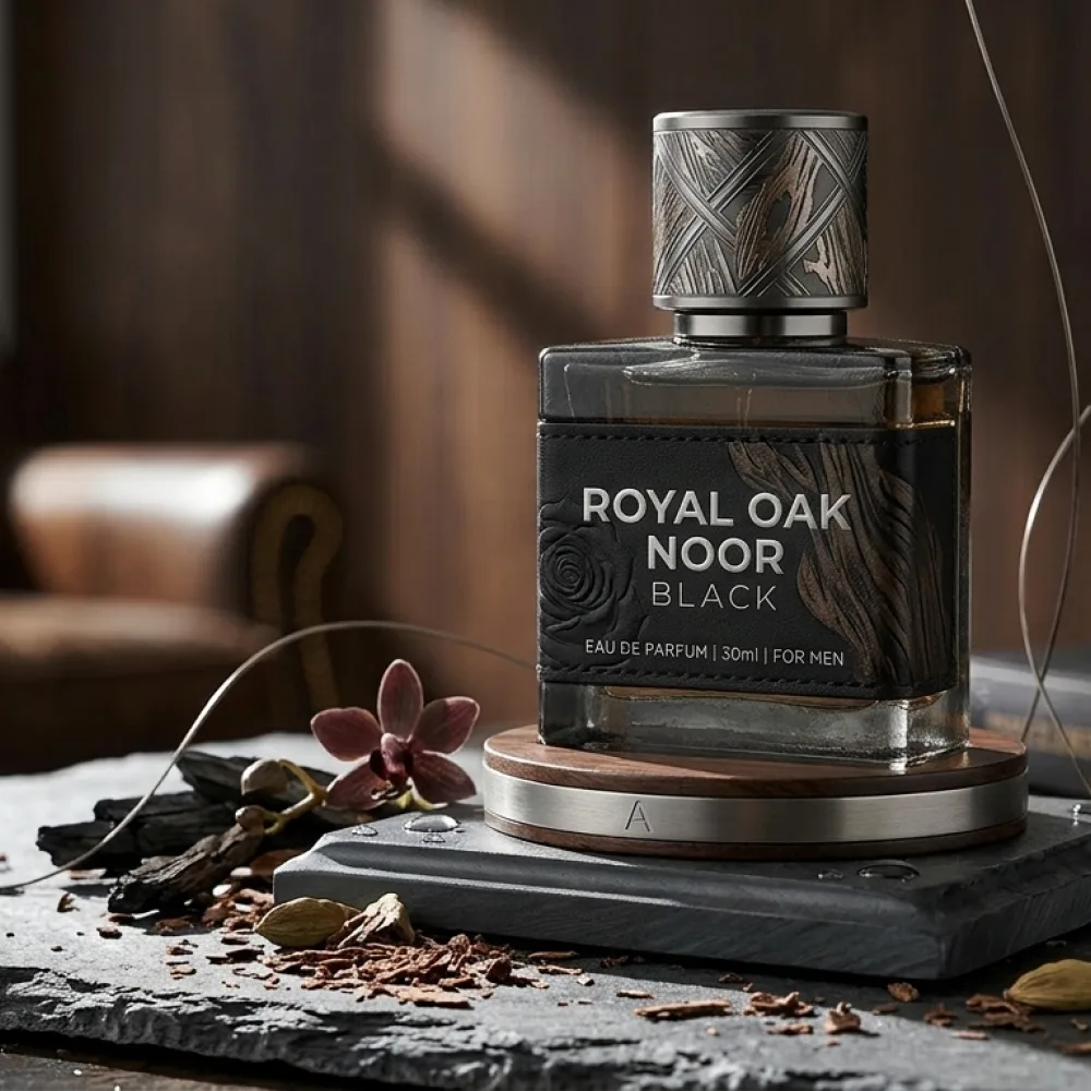 Royal Oak Noor Eau De Parfum for Men – Premium Woody Fragrance (30ml)