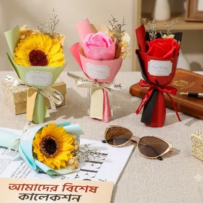 Premium Mini Flower Bouquet  - বিশেষ মুহূর্তের পারফেক্ট উপহার